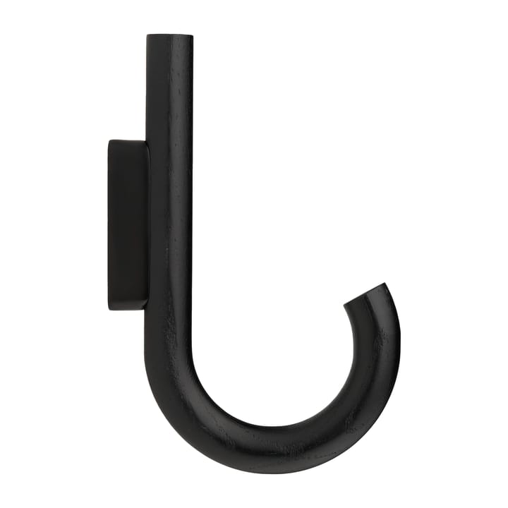 Gancho Hook 19 cm - Roble teñido de negro-negro - Gejst
