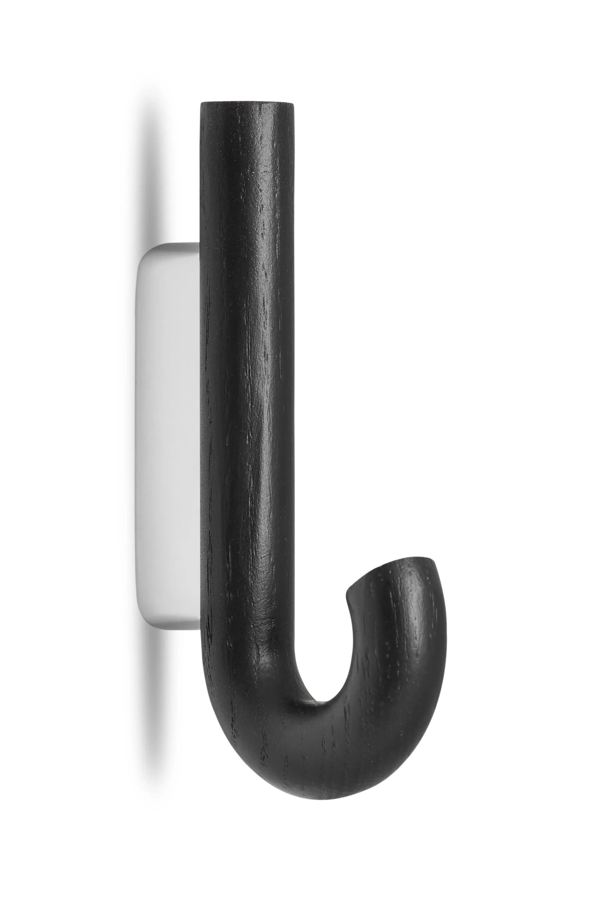 Gancho Hook mini 13,3 cm, negro roble-cromo Gejst