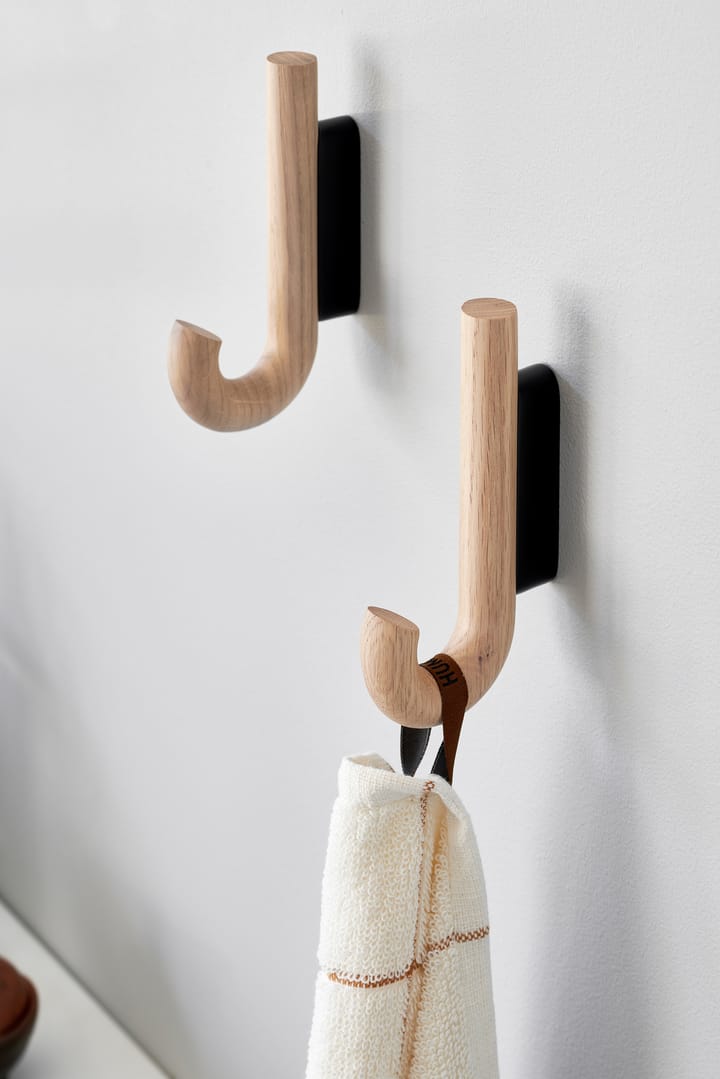 Gancho Hook mini 13,3 cm, Roble-negro Gejst
