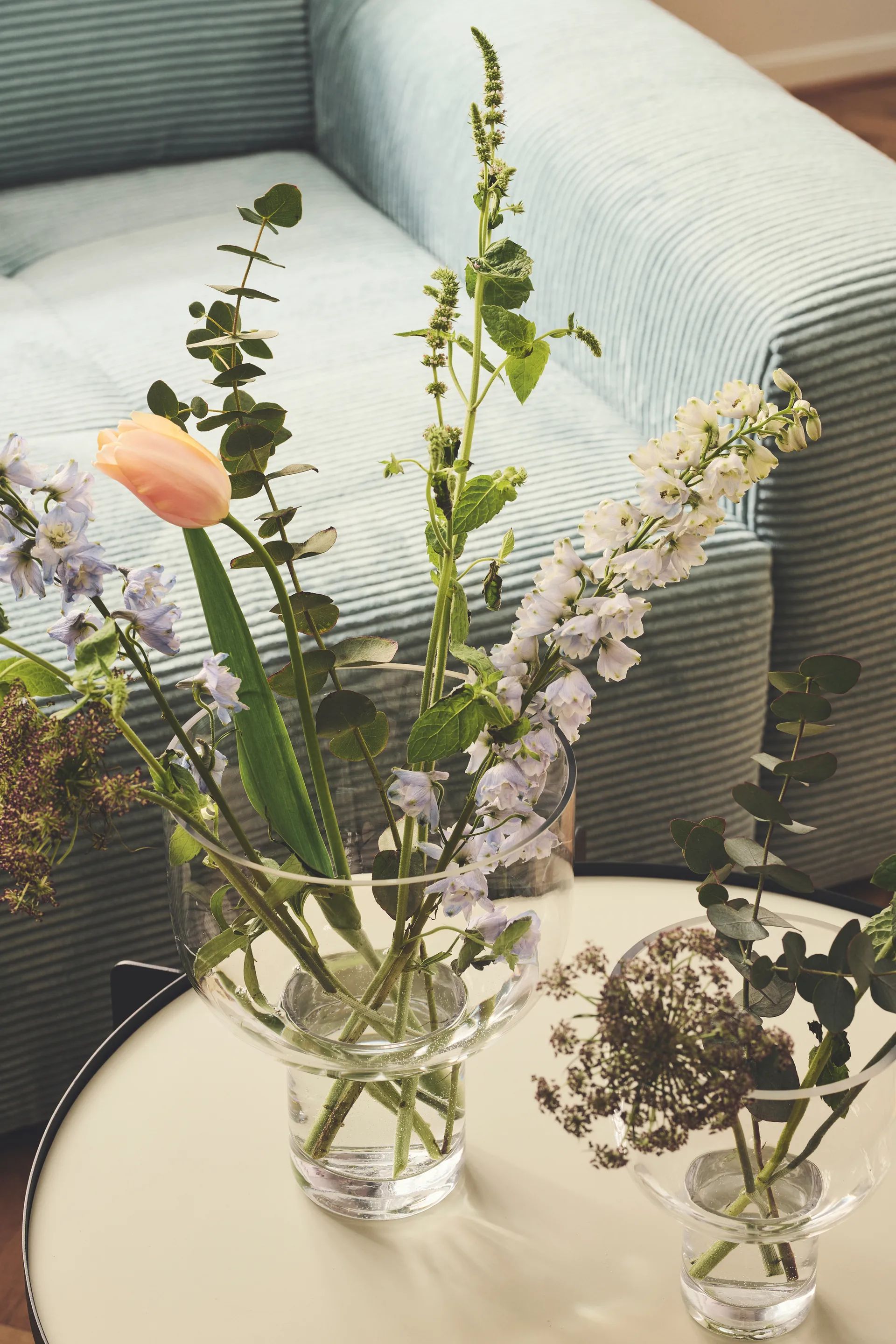 Jarrón Nebl small, Clear Gejst