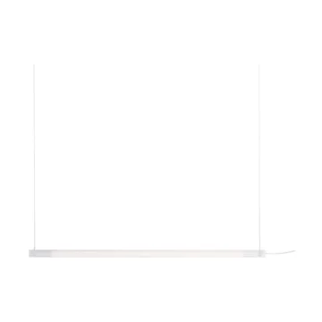 Lámpara colgante Radent long 135 cm - Blanco - Gejst