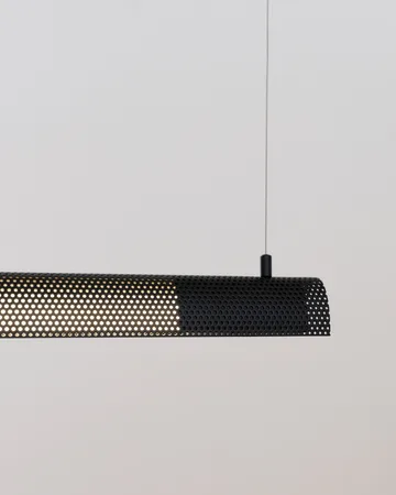 Lámpara colgante Radent long 135 cm - Blanco - Gejst