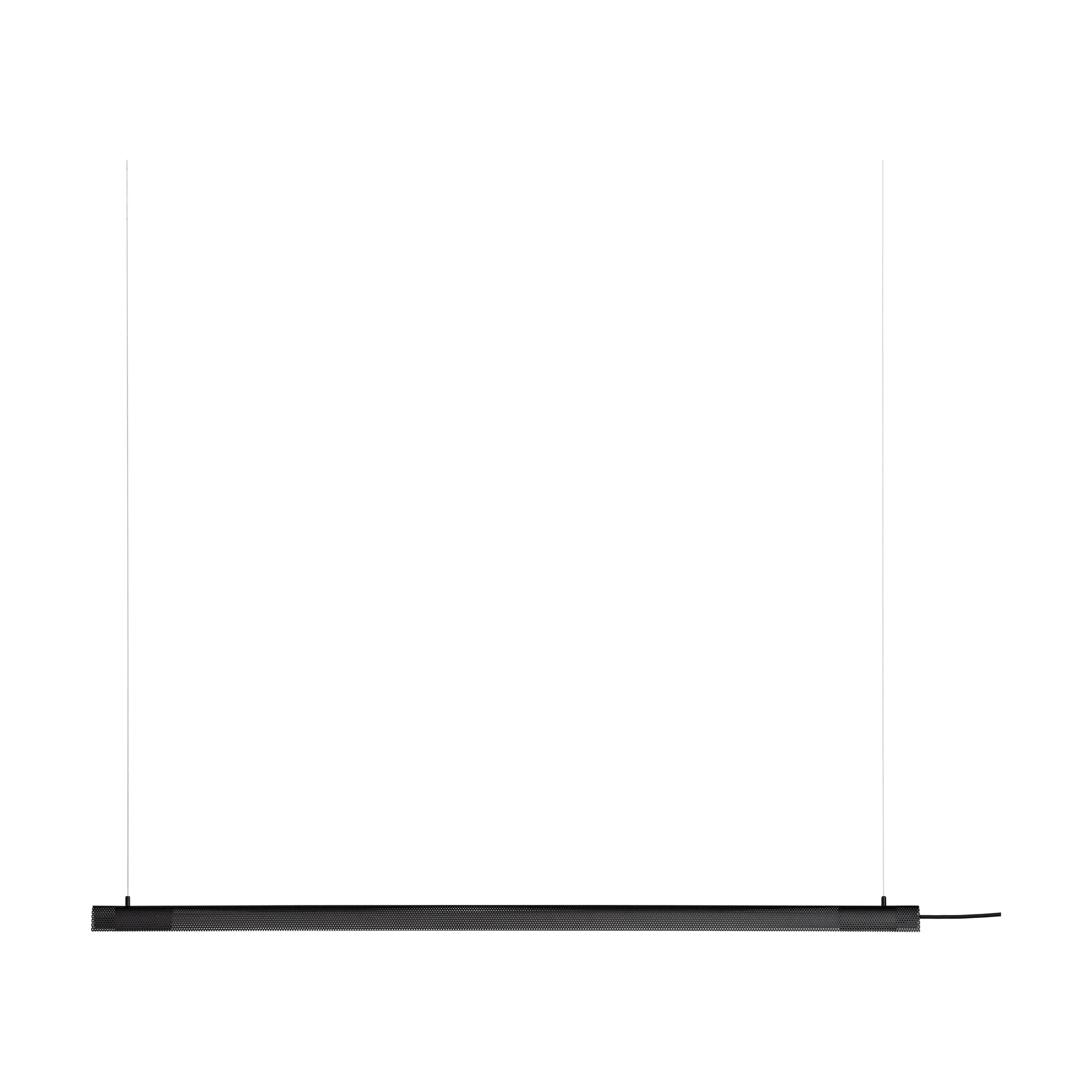 Lámpara colgante Radent long 135 cm, Negro Gejst
