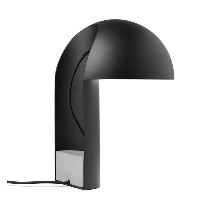 Lámpara de mesa Leery 40 cm, negro Gejst