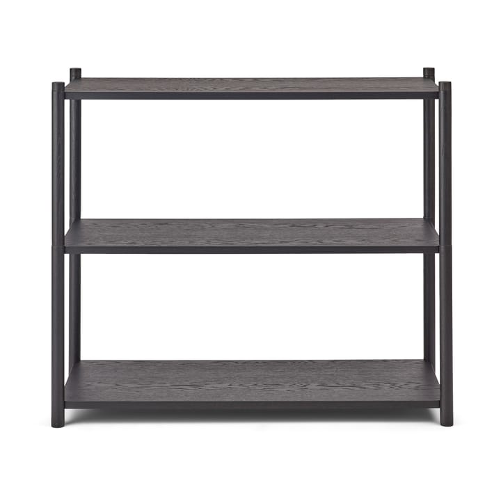 Librería Sceene bookcase A - Roble teñido negro - Gejst