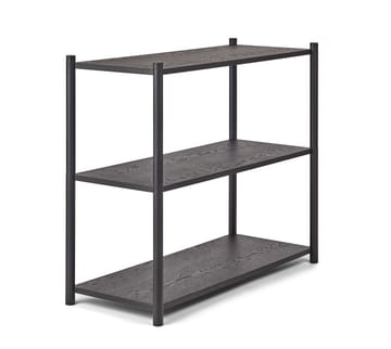 Librería Sceene bookcase A - Roble teñido negro - Gejst