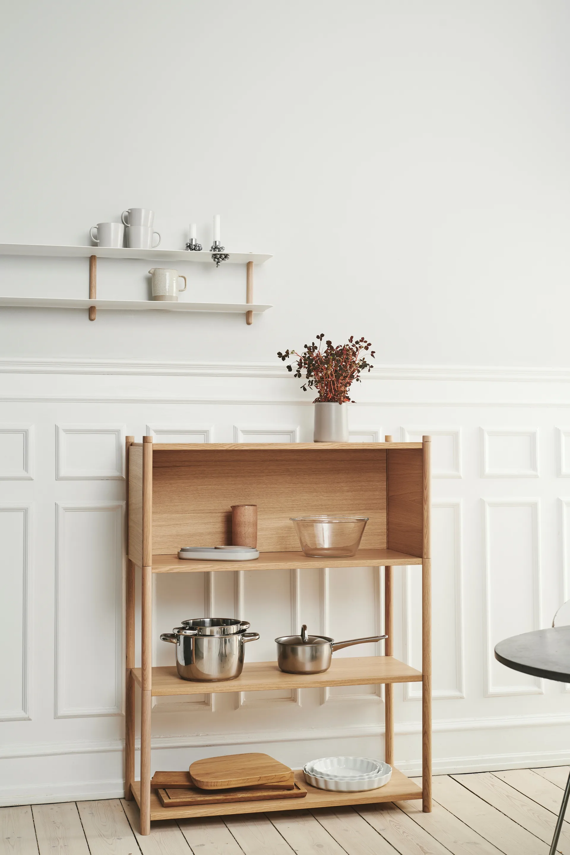 Librería Sceene bookcase B, Roble claro Gejst