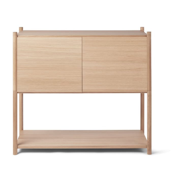 Librería Sceene bookcase C - Roble claro - Gejst