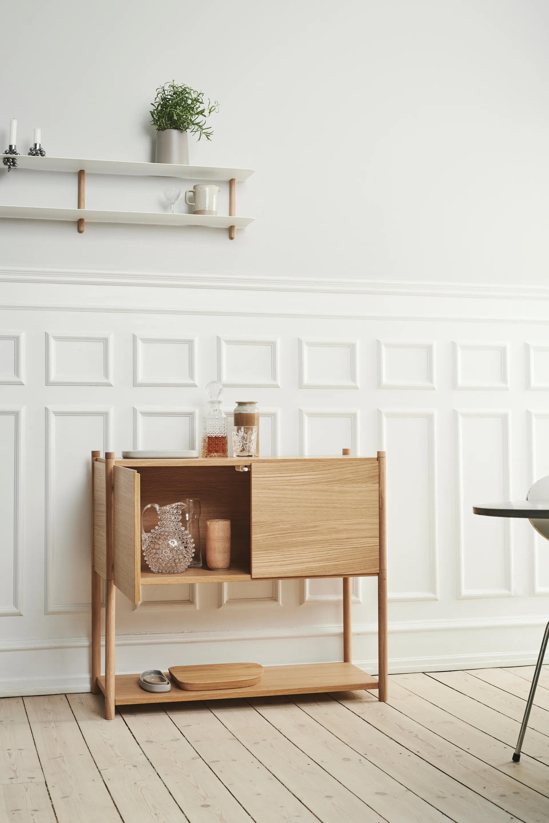 Librería Sceene bookcase C, Roble claro Gejst