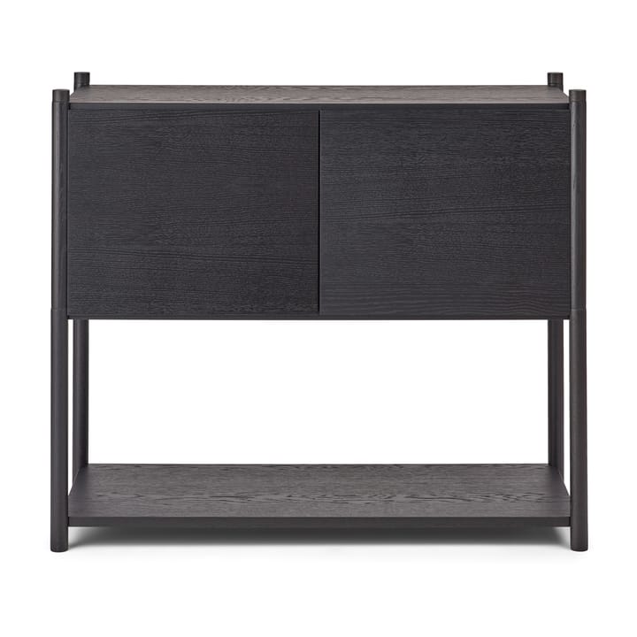 Librería Sceene bookcase C - Roble teñido negro - Gejst