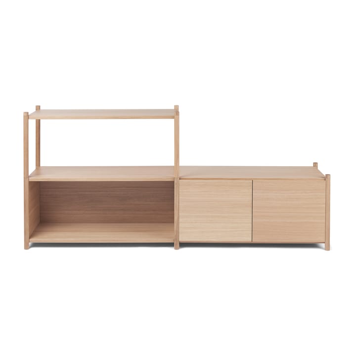 Librería Sceene bookcase D - Roble claro - Gejst