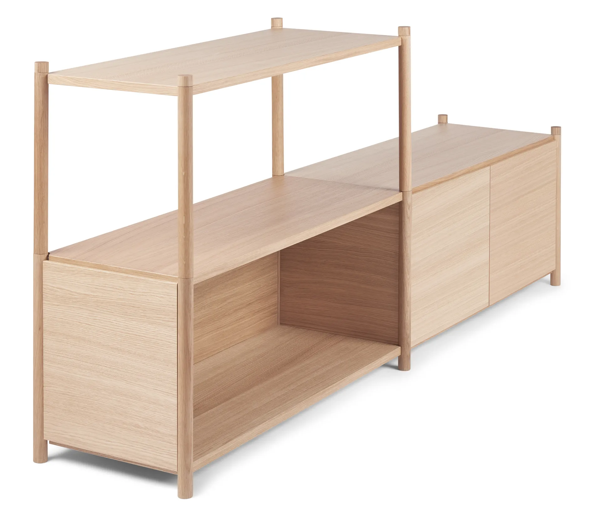 Librería Sceene bookcase D, Roble claro Gejst