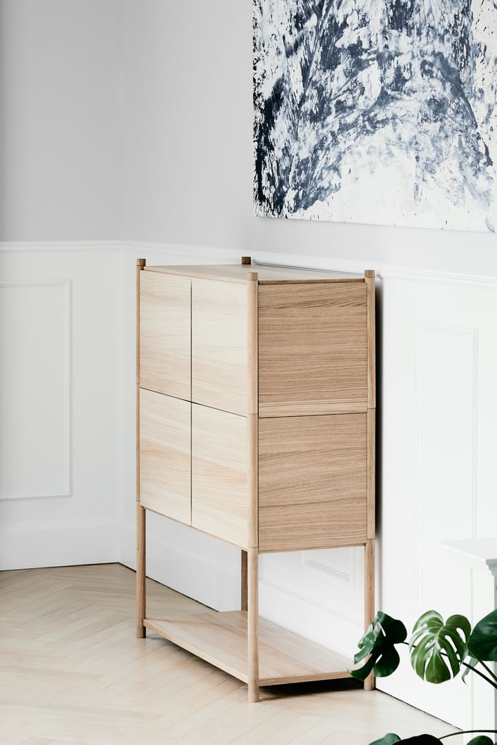 Librería Sceene bookcase E, Roble claro Gejst