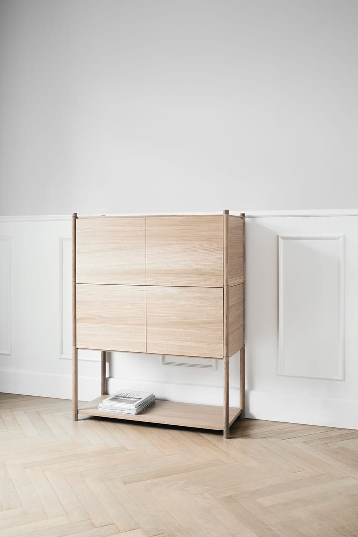 Librería Sceene bookcase E, Roble claro Gejst