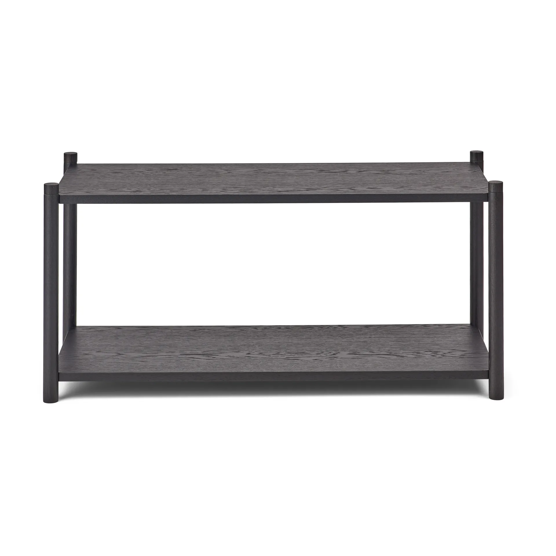 Librería Sceene bookcase F, Roble teñido negro Gejst
