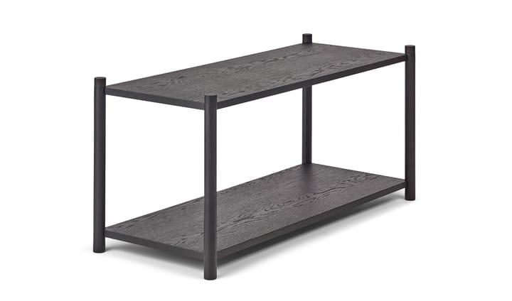 Librería Sceene bookcase F, Roble teñido negro Gejst