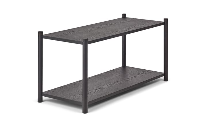 Librería Sceene bookcase F - Roble teñido negro - Gejst