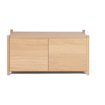 Librería Sceene bookcase G - Roble claro - Gejst