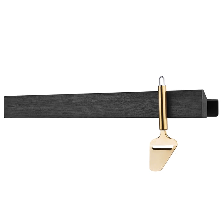 Listón magnético Flex Rail 60 cm, roble teñido de negro-negro Gejst