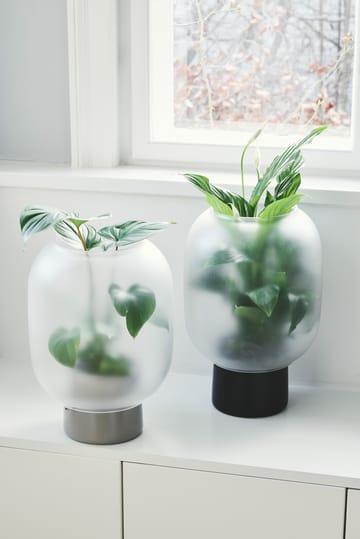 Maceta con cristal pavonado Nebl Ø26 cm - Gris - Gejst