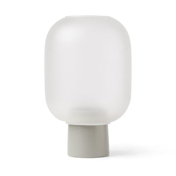 Maceta con vidrio pavonado Nebl grande Ø25 cm - gris - Gejst