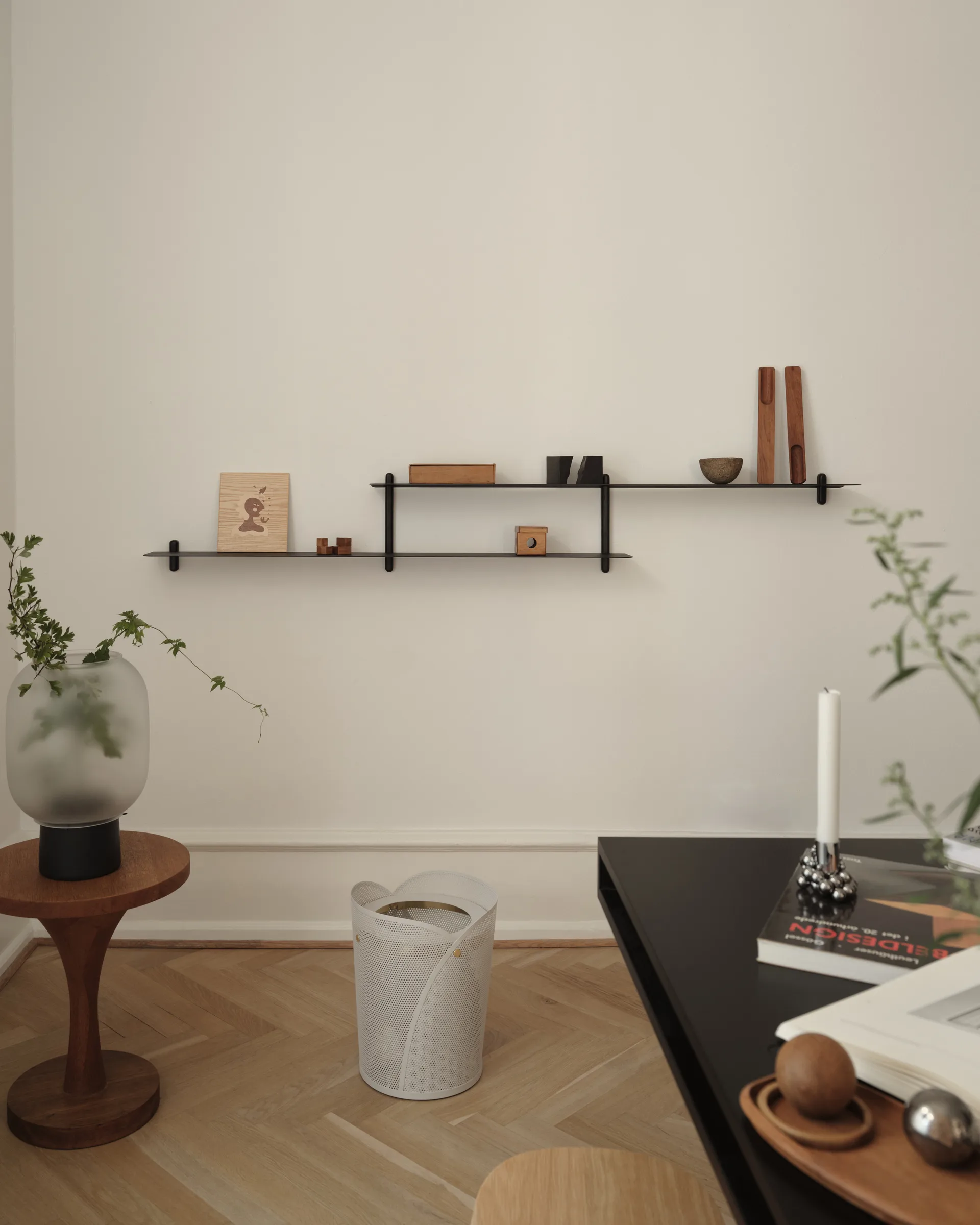 Papelera OYA 20 L, Gris cálido Gejst