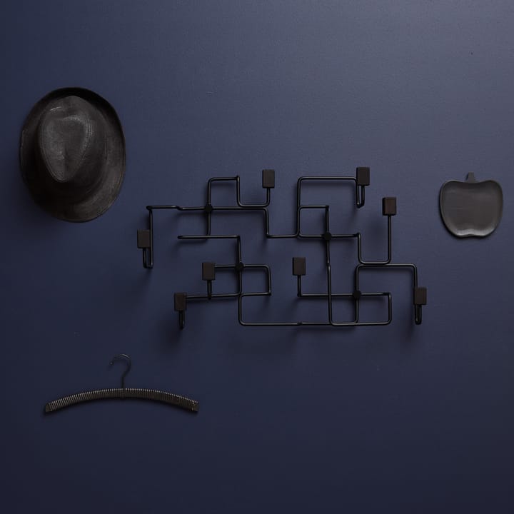 Perchero Underground, Negro-roble teñido de negro Gejst