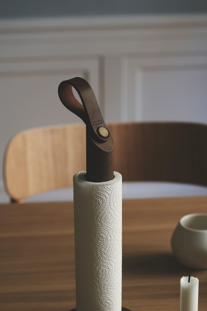 Portarrollos de papel cocina Grab, Roble ahumado Gejst