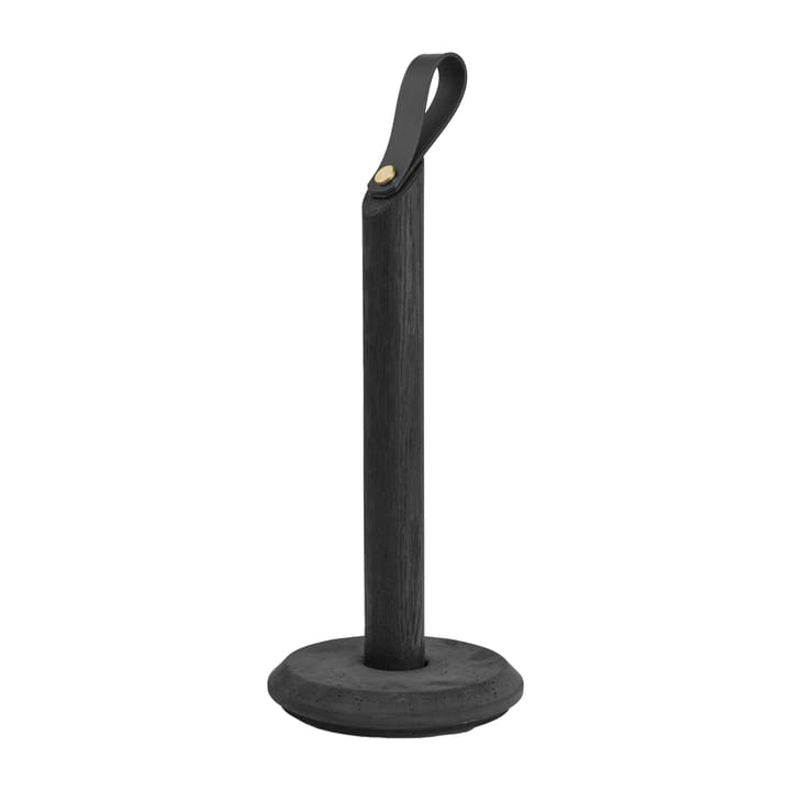 Portarrollos de papel cocina Grab - Roble teñido negro - Gejst