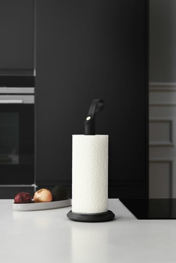 Portarrollos de papel cocina Grab - Roble teñido negro - Gejst