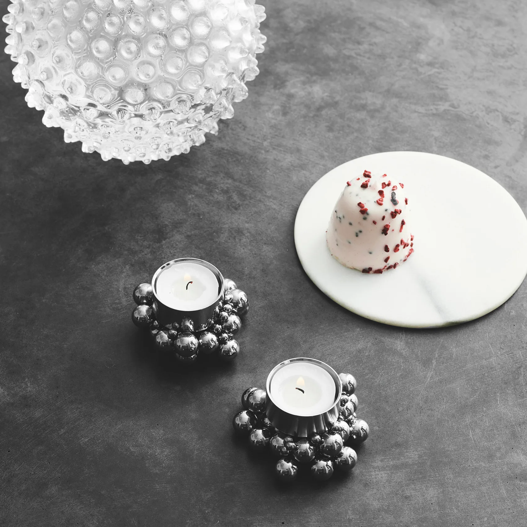 Portavelas Molekyl, Cromo Gejst