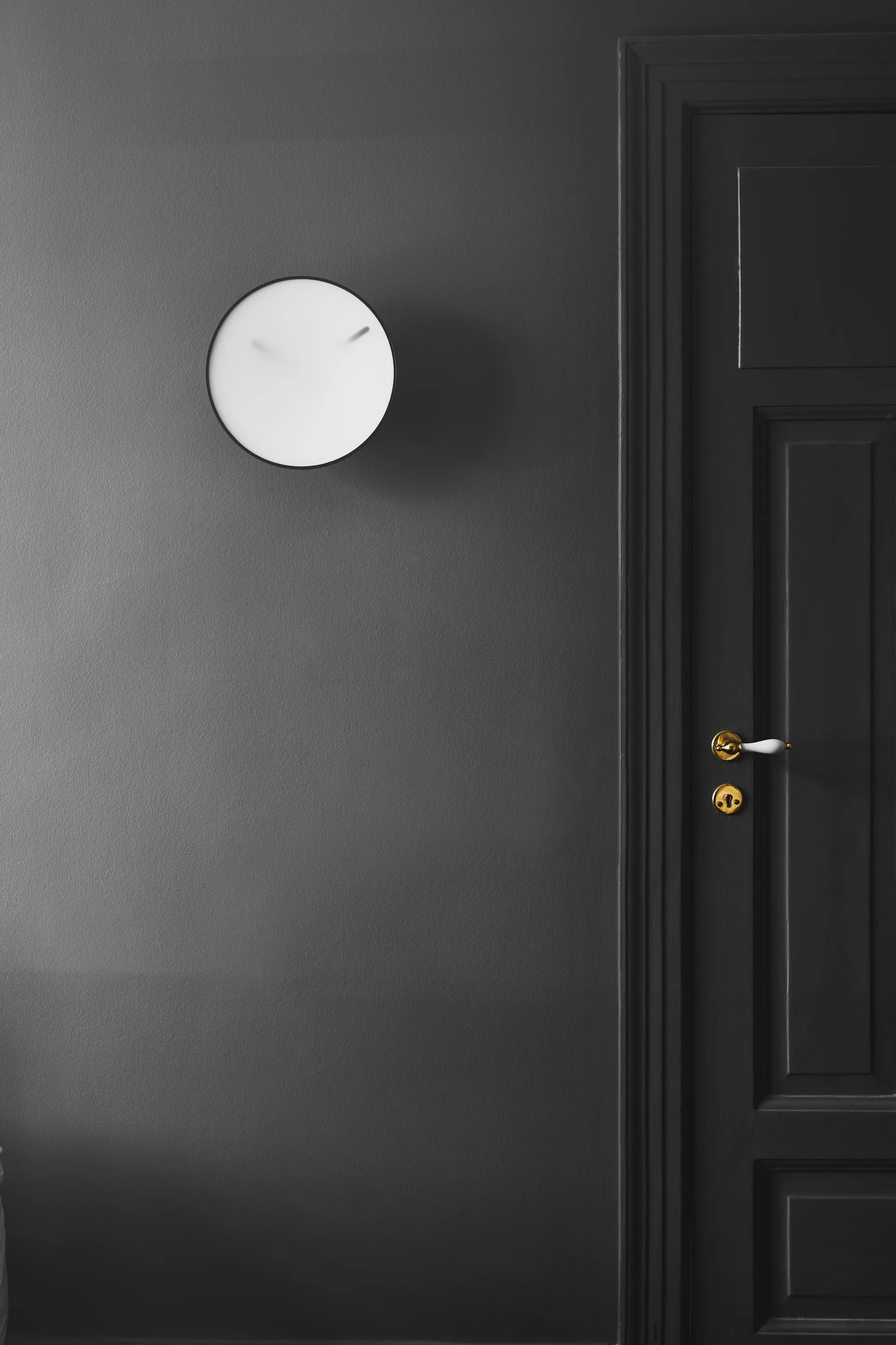 Reloj de pared Momentt Ø30 cm, Blanco Gejst