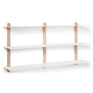 Repisa Nivo D large - Roble claro-blanco - Gejst