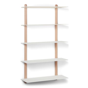 Repisa Nivo E large - Roble claro-blanco - Gejst