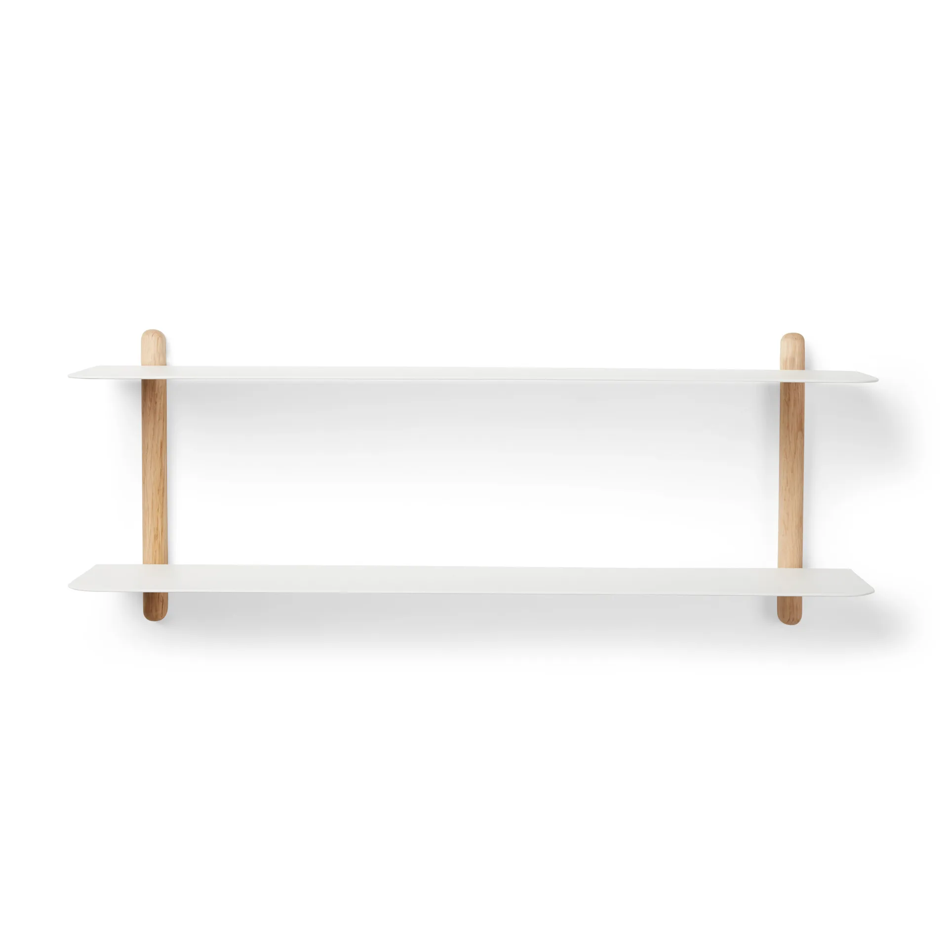 Repisa Nivo F, Roble claro-blanco Gejst