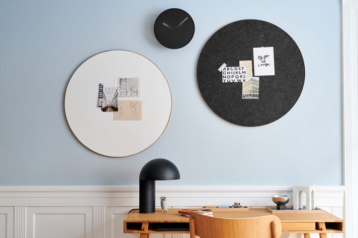 Tablero de notas Retell pinboard Ø80 cm, blanco-latón Gejst