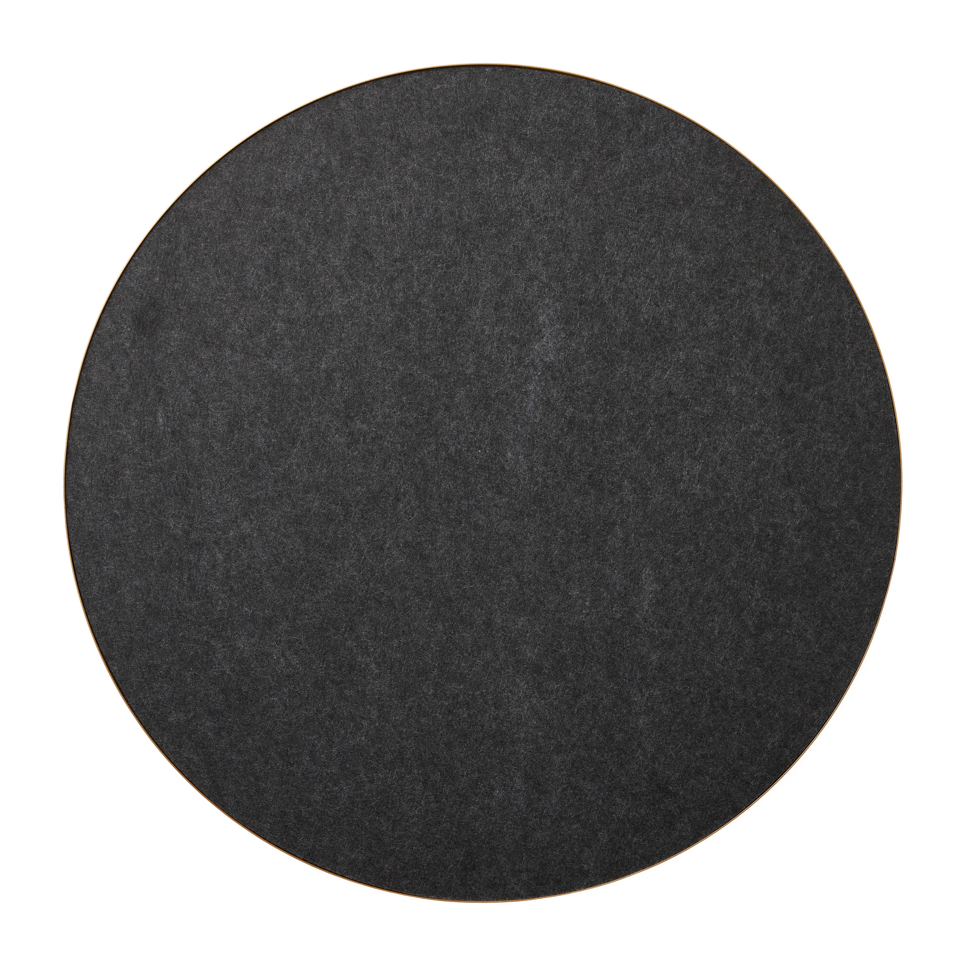 Tablero de notas Retell pinboard Ø80 cm, negro-latón Gejst