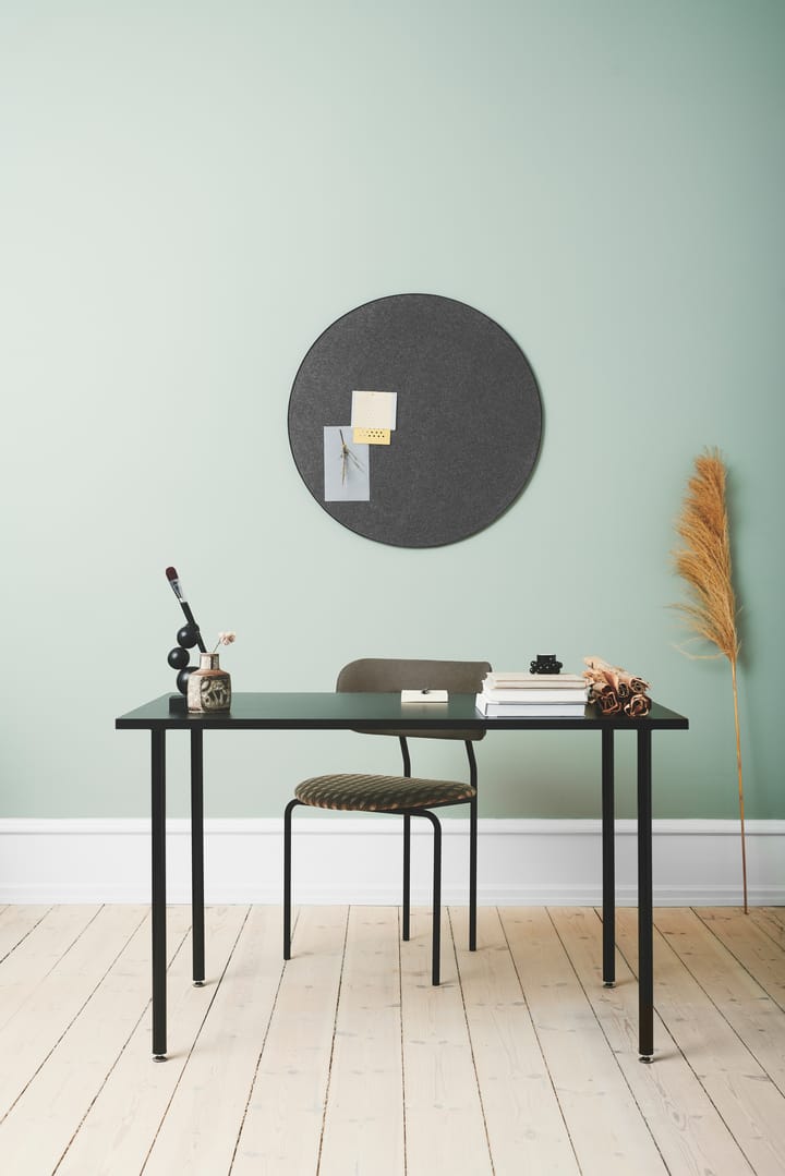 Tablero de notas Retell pinboard Ø80 cm, negro Gejst