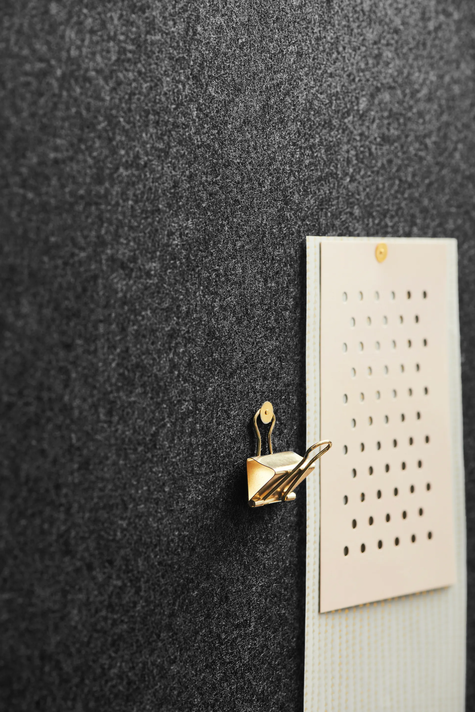 Tablero de notas Retell pinboard Ø80 cm, negro Gejst