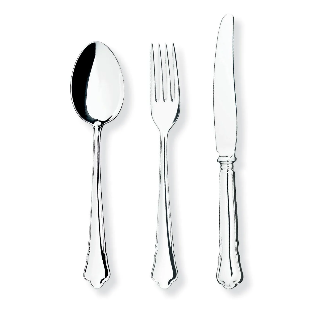 Cubiertos de plata Chippendale | Gense | Tienda online
