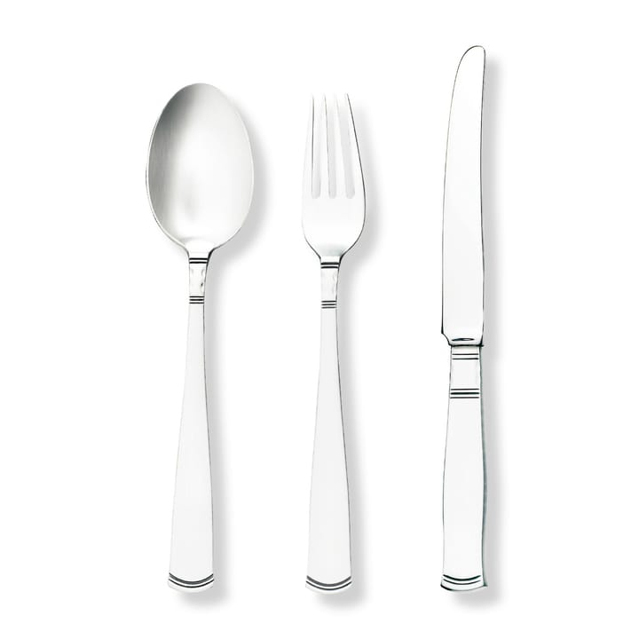 Cubiertos de plata Rosenholm - tenedor de comida - Gense
