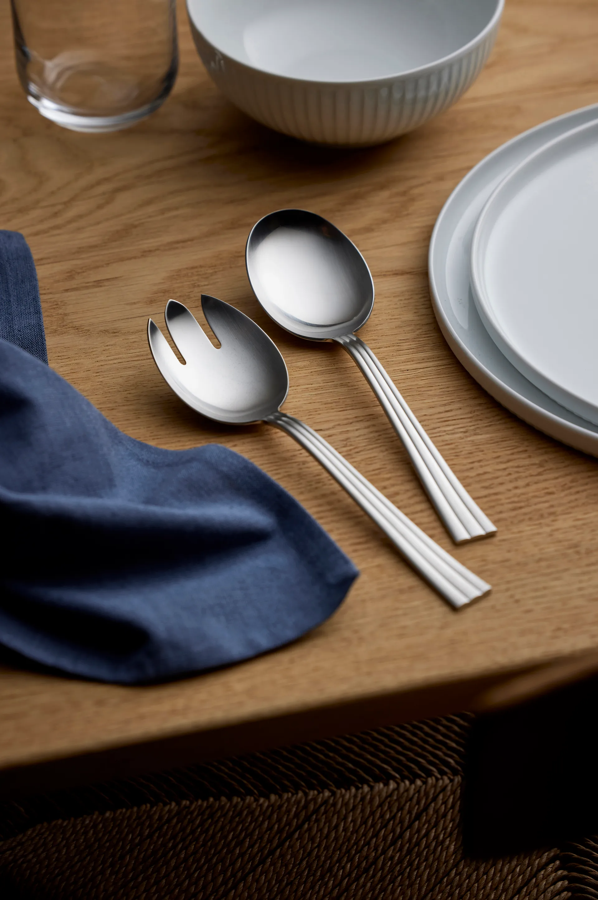 Cubiertos de servir y de ensalada Thebe, set de 2 Gense