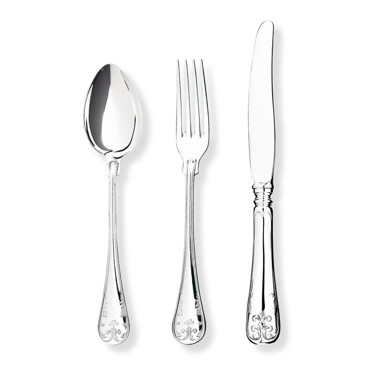 Cuchara de mesa Gammal Fransk plata nueva, 18,3 cm Gense