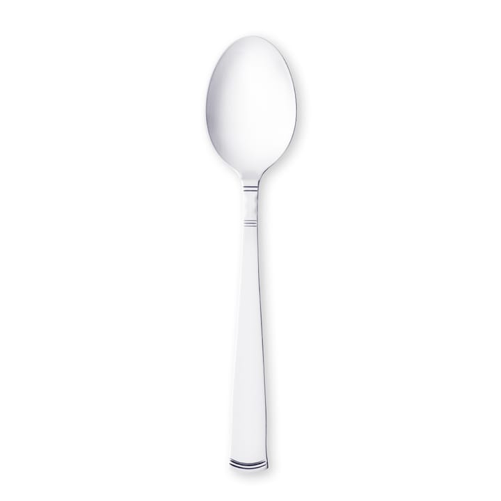 Cuchara de postre Rosenholm plata - 15 cm - Gense