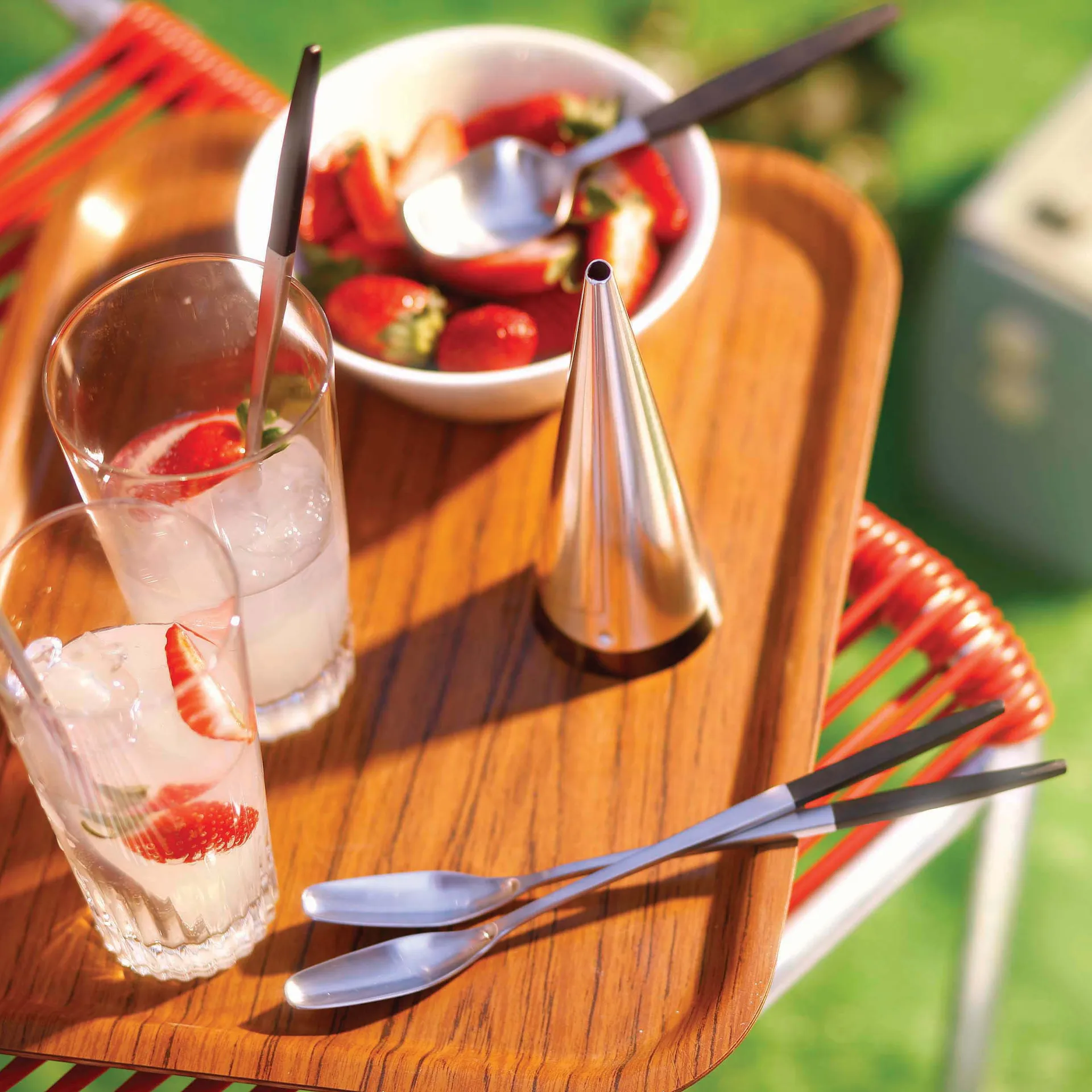 Cucharas de postre Focus de Luxe, set de 4 Gense