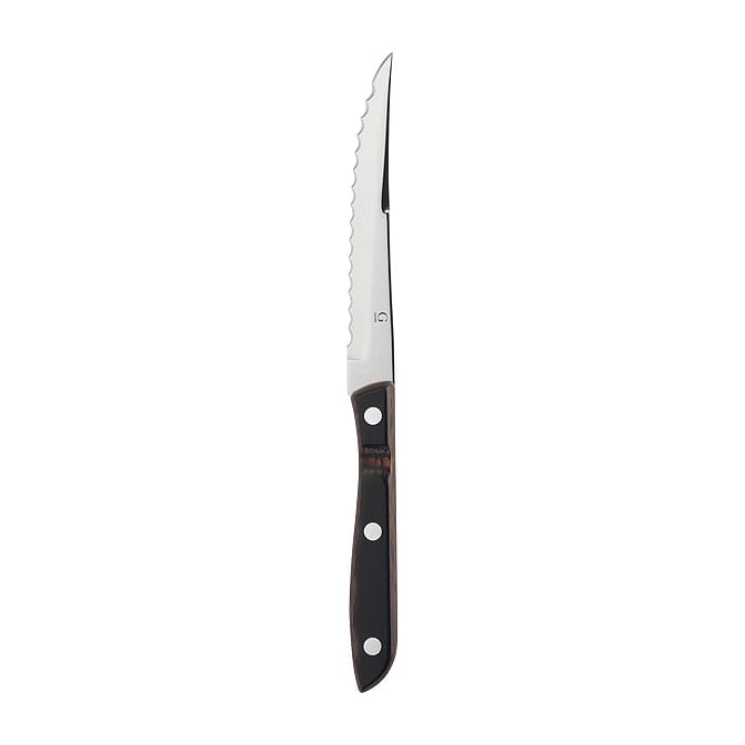 Cuchillo de mesa Old Farmer - madera-acero inoxidable - Gense