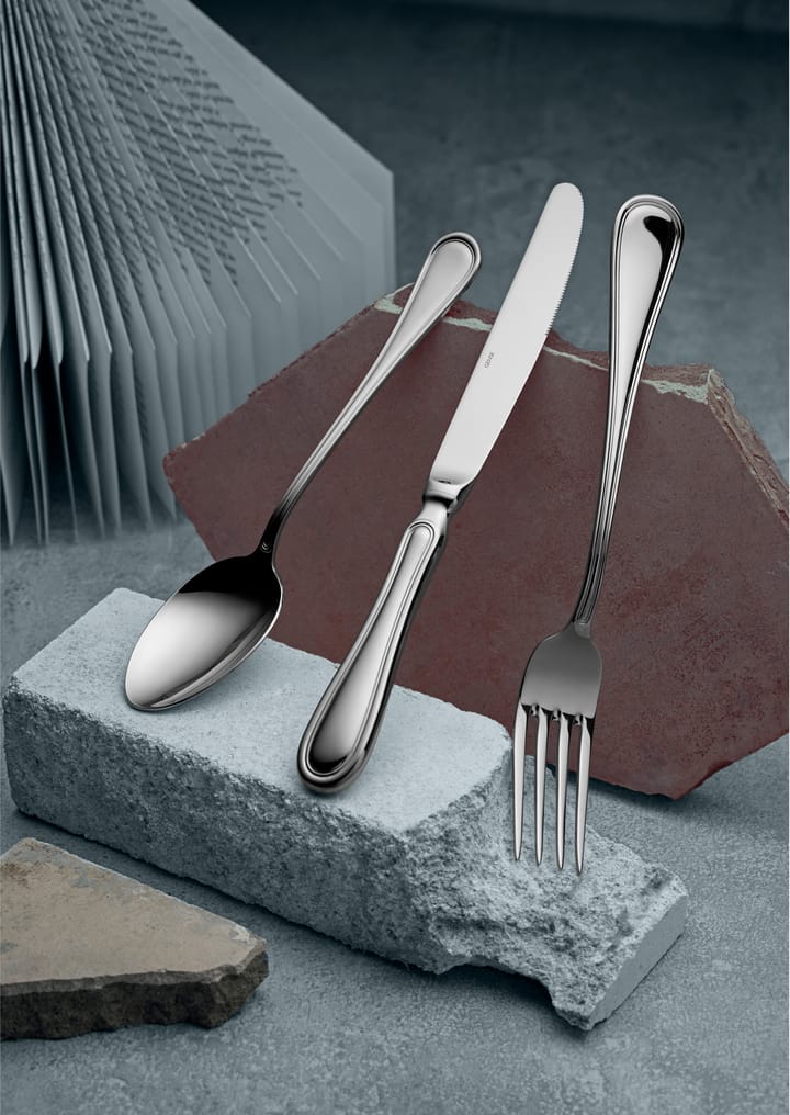 Cuchillo de mesa Oxford 24 cm, Acero brillante Gense