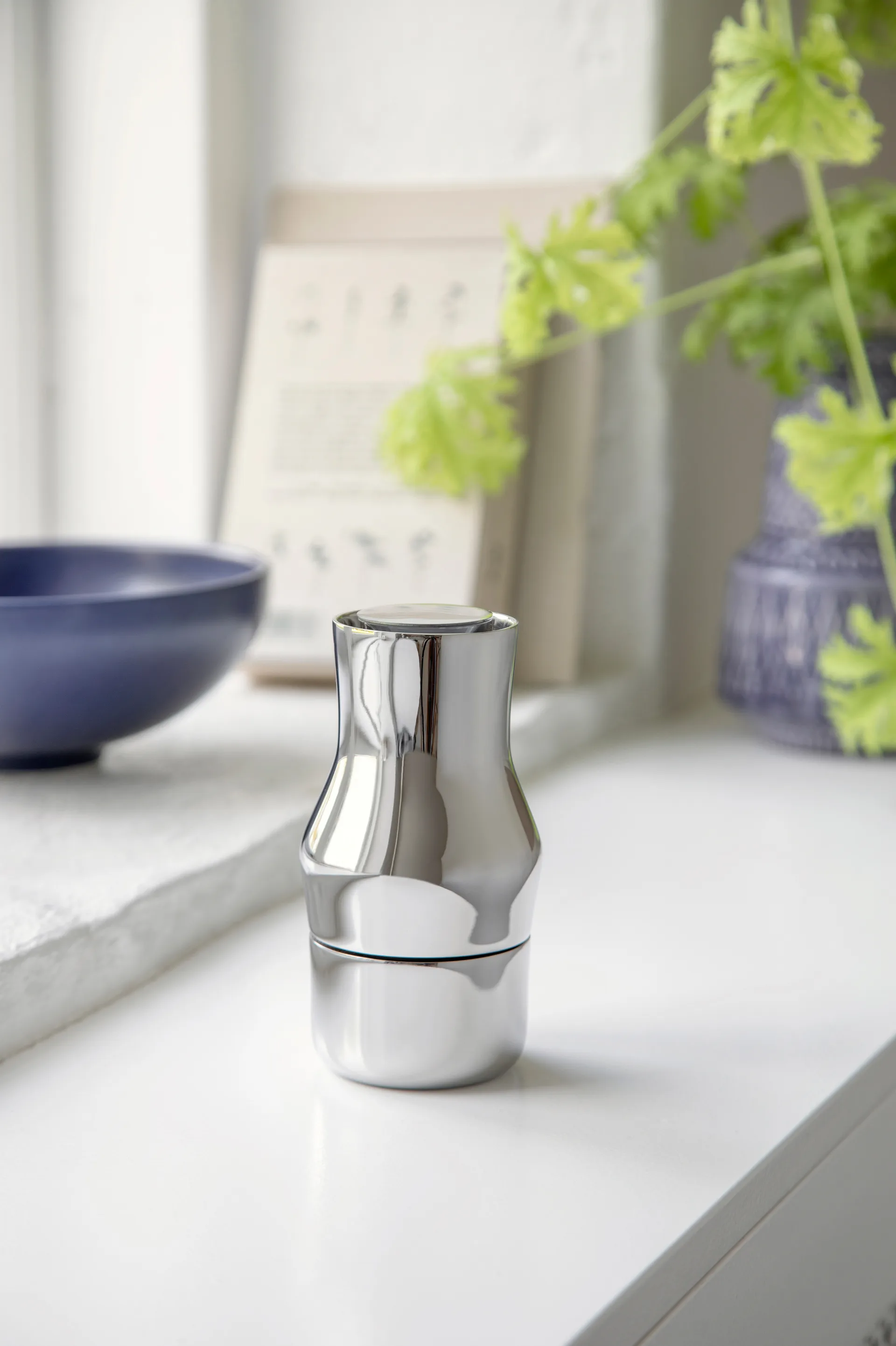 Molinillo de especias Dorotea 14 cm, Acero pulido Gense