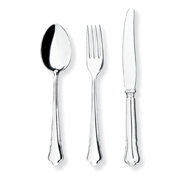 Tenedor de comida Chippendale plata - 20,1 cm - Gense