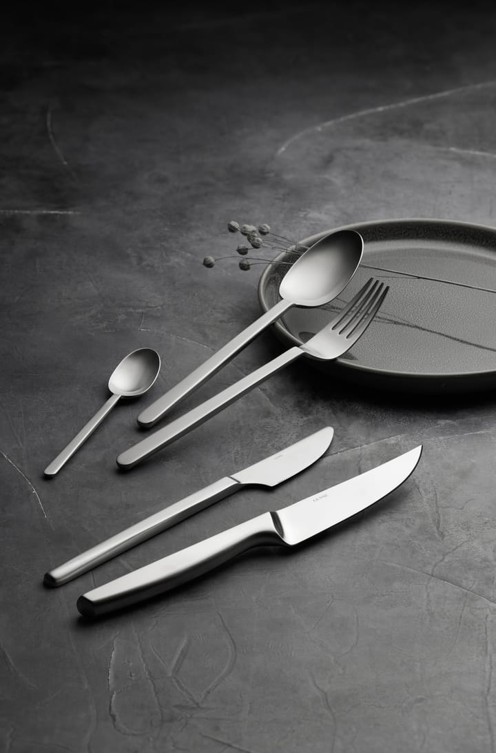 Tenedor Norm, Acero inoxidable mate Gense
